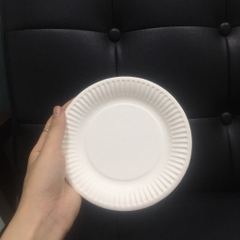 50 dĩa giấy đường kính 15cm 20cm dùng 1 lần dùng cho tiệc sinh nhật, kỉ niệm, tiệc cưới