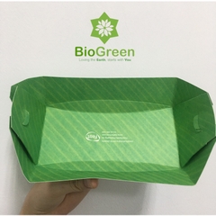 10 khay dĩa giấy lá chuối FEST CHOICE