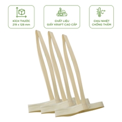 Thùng 200 ly/ cốc giấy Biogreen 12oz - 360ml màu trắng, màu nâu kraft có nắp, 2 lớp 1PE dùng 1 lần