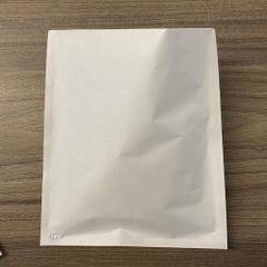 SET 10 túi giấy trắng không thấm dầu đựng bánh, đồ ăn, len handmade nhiều kích thước