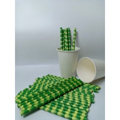 100 ống hút giấy phi 8 uống sinh tố, trân châu nhỏ, thạch cafe, cafe đá xay,...