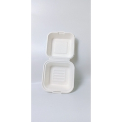 50 hộp bã mía vuông 500ml đựng bánh kem, hamburger, bento cake,....