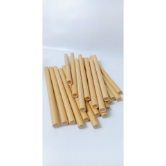 50 ống hút giấy phi 10, phi 12 uống trà sữa trân châu, sinh tố