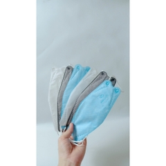 10 khẩu trang y tế 4 lớp 4D kháng khuẩn lọc bụi Đỉnh Hưng chính hãng, khẩu trang KF94 quai mềm