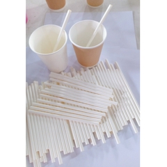 100 ống hút cocktail, giấy 3 lớp phi 6, phi7, phi 8, ống hút giấy cocktail, mocktail, rượu, nước ép