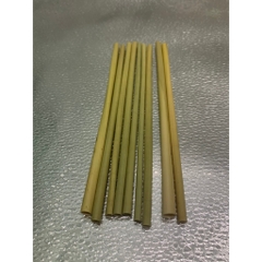 100 ống hút cỏ 6x 20cm không tan trong nước - Dùng được cho tất cả các loại thức uống