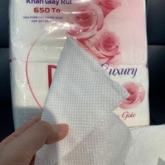 Khăn Giấy Daily Tiện Lợi Bịch 222g- giấy rút - giấy ăn giá rẻ - giấy ăn cân - giấy ăn nhà hàng