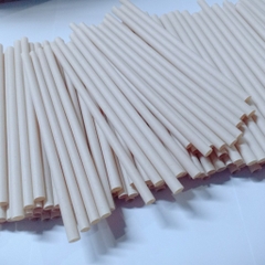 100 PHI 6,8 ỐNG HÚT BÃ MÍA/ VỎ TRẤU KHÔNG PE - không tan trong nước thân thiện môi trường.