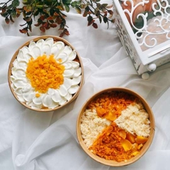 50 TÔ GIẤY KRAFT NÂU(330GSM) 750ml, 1000ml dùng một lần có nắp đựng thức ăn, salad, tô take away