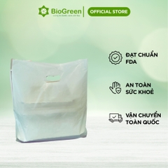 1 kí túi hột xoài Biobased thân thiện với môi trường 80% nhựa nguyên sinh và 20% tinh bột