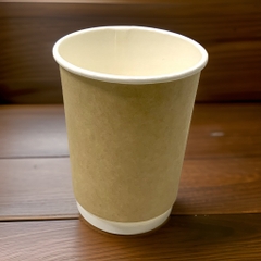 50 ly giấy trắng có nắp chịu nhiệt dùng 1 lần 9oz -270ml- Sản phẩm độc đáo tiện lợi