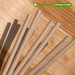 100 ỐNG HÚT BÃ MÍA PHI 6-13cm,15cm dùng cocktail KHÔNG PE-không tan trong nước thân thiện môi trường