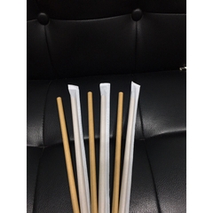 Thùng 1000 ống hút giấy phi 7x197mm,3 lớp bọc màng,không bọc màng, trắng,nâu kraft,Giáng Sinh Noel