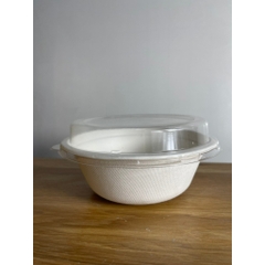 Thùng 500 chén/ tô bã mía 500ml phân hủy tự nhiên, chất liệu bã mía tự nhiên