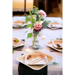 SET 10 ĐĨA MO CAU VUÔNG SIZE 17CM/20CM/25CM ĐỰNG THỨC ĂN,BBQ,..AN TOÀN SỨC KHỎE,BẢO VỆ MÔI TRƯỜNG