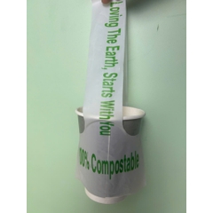 1kg túi chữ T sinh học Biogreen bảo vệ môi trường giành cho cà phê mang đi.