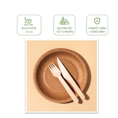 1000 thìa muỗng/ nĩa/ dao gỗ xuất khẩu Nhật dùng 1 lần dài 16cm dùng ăn bánh kem, kem, cafe