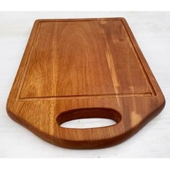 Thớt gỗ xà cừ hình chữ nhật 28x44x2.1cm