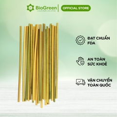 Hộp 250 ống hút giấy party nhiều màu uống cafe phi 6 Biogreen 3 lớp, màu Giáng Sinh Noel, Lễ hội