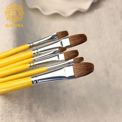 Bộ bút cán vàng đầu bằng