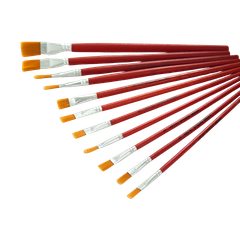 Bút vẽ cước đầu bằng cán đỏ S12