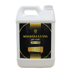5 lít keo dát vàng Hacowa ( màu vàng)
