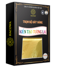 Combo 100 lá vàng dát đồ gỗ, kim loại keo 24K mini