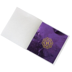 Lá vàng - màu tím