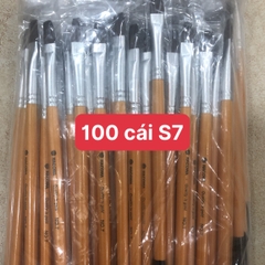 100 bút cán vàng đầu bằng S7