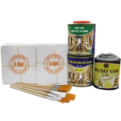 Combo 1000 A gold keo 24k kèm phụ kiện dành cho gỗ, kim loại, nhựa