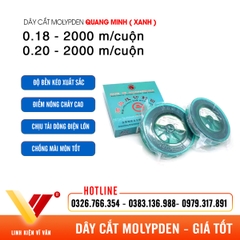 Dây cắt Molipden Guangming chính hãng (0.18mm & 0.2mm) | Vĩ Văn