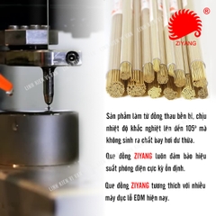 Que đồng điện cực EDM Ø0.3-1.0mm 400mm 100Pcs ZIYANG | Vĩ Văn