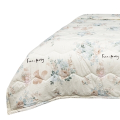 Chăn đông cao cấp họa tiết in hoa Elmich kích thước 200x220cm EL70348