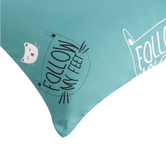 Combo 02 vỏ gối họa tiết in hoa cao cấp Elmich Dr. Sleep