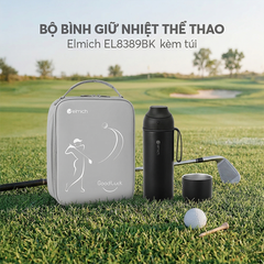 Bộ bình giữ nhiệt thể thao Elmich EL8389BK kèm túi