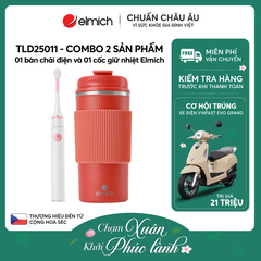 Combo 01 bàn chải đánh răng và 01 cốc giữ nhiệt Elmich - TLD25011