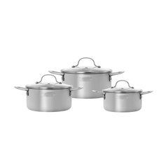 Bộ nồi inox nguyên khối Elmich Trimax classic EL-2136OL01 size 18,20,22cm