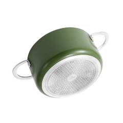 Bộ nồi chống dính Ceramic Elmich Olive classic EL5242OV03 Size 18,20,24cm