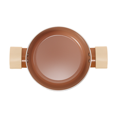 Bộ nồi chảo chống dính Elmich Daily size 18,20,24 chảo 20, 26cm