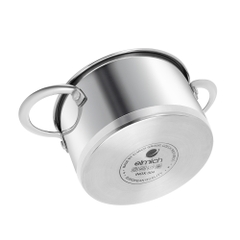 Bộ nồi Inox 304 Impact bonding EL-2480 Size 16, 20, 24cm