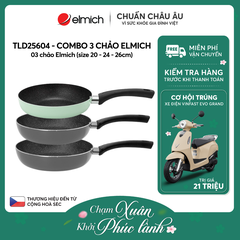 Combo 03 chảo Elmich - TLD25604