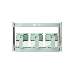 Combo Bộ đựng gia vị và hộp thủy tinh Elmich - TLD25625