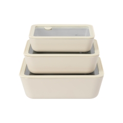 Hộp thủy tinh phủ sứ bảo quản thực phẩm Elmich dung tích 820ml EL4015