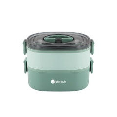 Combo Bộ lọ đựng gia vị và hộp cơm 2 tầng Elmich - TLD25631