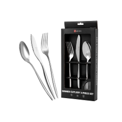 Bộ dao, thìa, dĩa ăn chính 3 chiếc Elmich EL4002