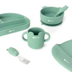 Bộ ăn dặm 7 món bằng silicone cao cấp ELMICH EL0011