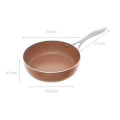 Chảo nhôm chống dính đáy từ Elmich EL-574MN Size 20-24