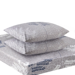 Bộ Ga Chun 2 Vỏ Gối Họa Tiết In Hoa Elmich Dr.Sleep