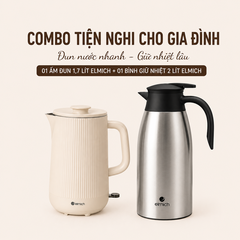 Combo 01 Ấm đun 1,7 lít + 01 Bình giữ nhiệt gia đình 2 lít