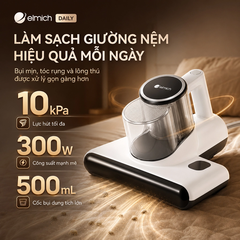 Máy hút bụi kháng khuẩn giường nệm Elmich Daily